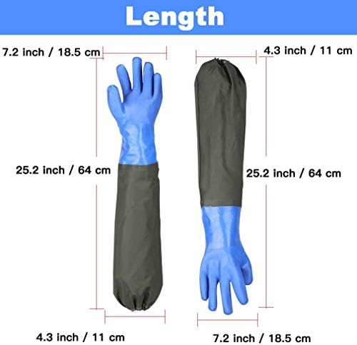WATERPROOF Chemical Resistant Elbow Gloves