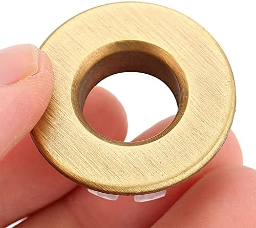 Sink Overflow Rings Matte Gold Bathroom Drain Cover