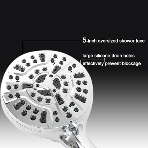 High-Pressure Magnetic Stainless Steel Shower Head