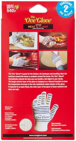 The Ove Glove Superior Heat and Flame Protection 2 Pack