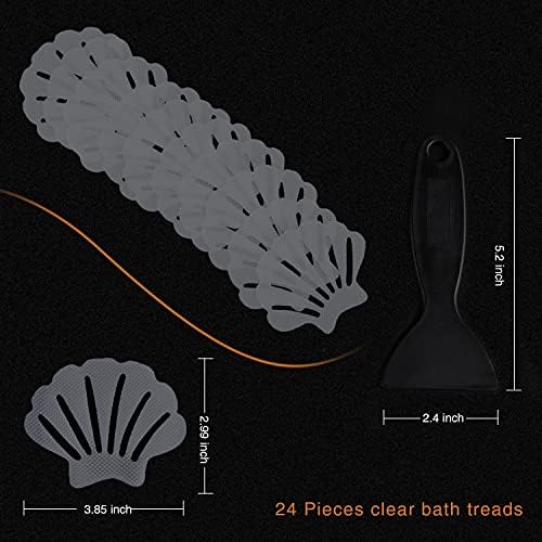 No Slip Bathtub Stickers Set 24 Piece