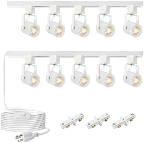 Anti-glare GU10 Track Lighting Kit for Kitchens