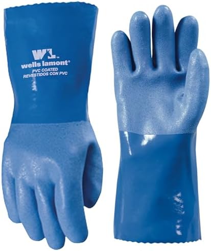 Wells Lamont Heavy-Duty Work Gloves Liquid Chemical Resistant