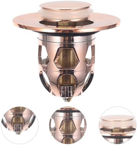 BESTonZON Universal Sink Drain Stopper Copper Material Clogs Odors Prevention