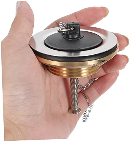 OSALADI Copper Bathroom Sink Drain Plug