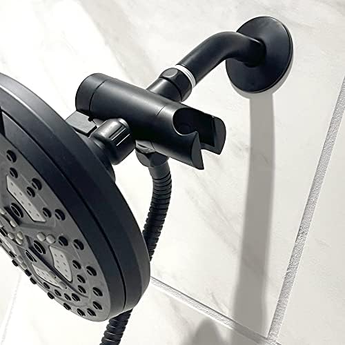 Design House 3-Way 70-Inch Matte Black Shower Diverter Hose