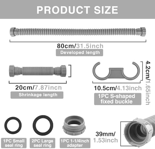 High-Quality Sink Drain Pipe for Kitchen and Bathroom