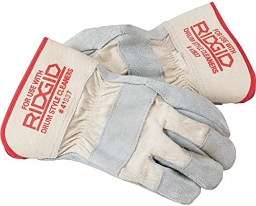 Ridgid 41937 Drain Cleaner Leather Glove Works-Ready