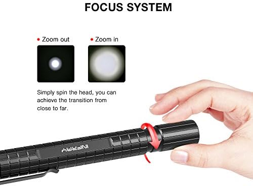 Infray Small LED Flashlight - Compact Water-Resistant EDC Tool