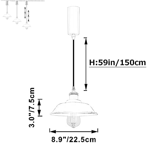 Adjustable Retro Pendant Light