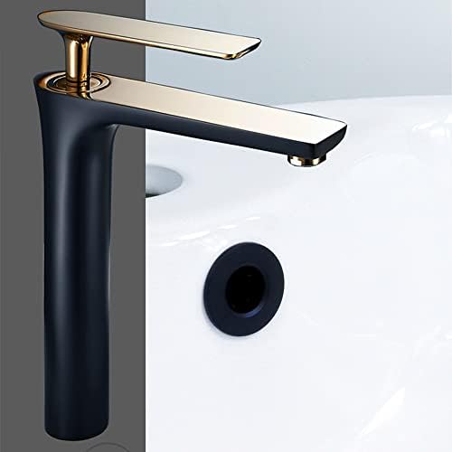 2-Piece Matte Black Brass Sink Overflow Ring Cover