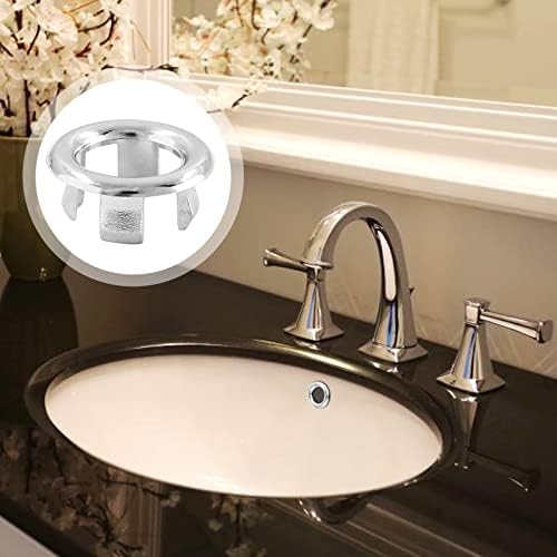 6-Pack Chrome Sink Overflow Rings