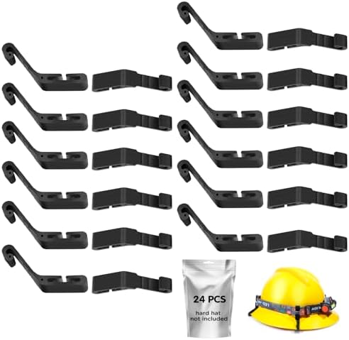 24-Piece LED Hard_hat Light Clips