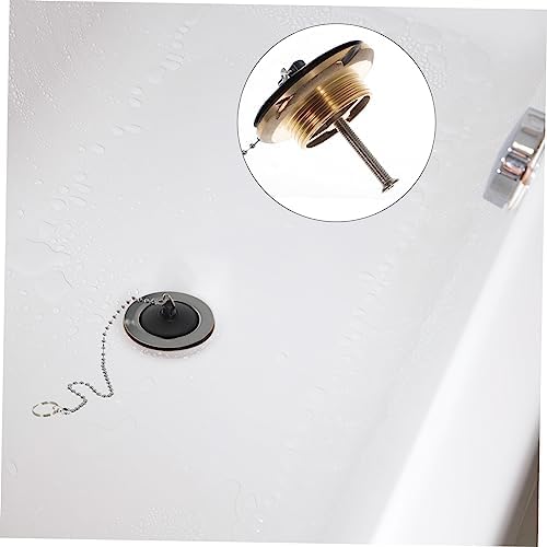 VILLCASE Copper bathtub drain cover