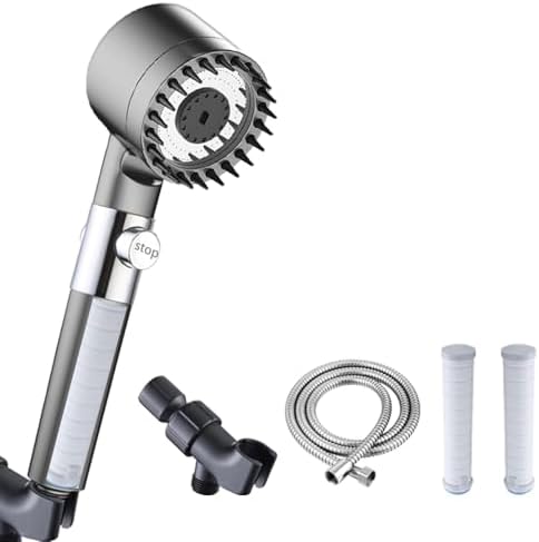 APOFUNPremium Shower Head with 3 Spray Modes Water-Saving High Pressure Design