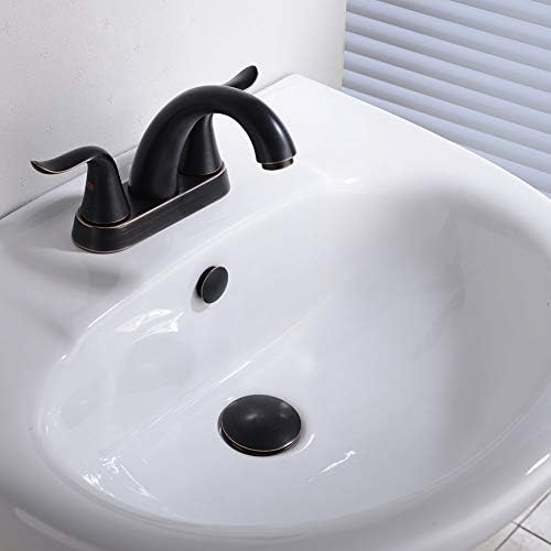 Solid Brass Sink Overflow Cap Round Hole Cover for Bathroom Basin