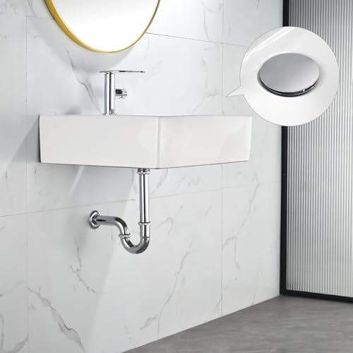 High-Quality Brass P-Trap Set for Bathroom Sink Chrome