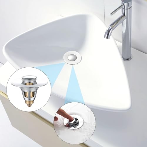 Universal 2 in 1 Bathroom Sink Stopper