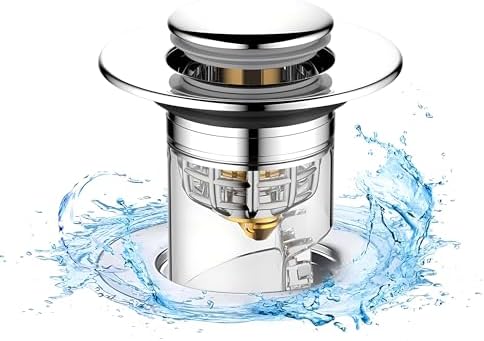 VDousein Bathroom Sink Stopper with Gravity Switch