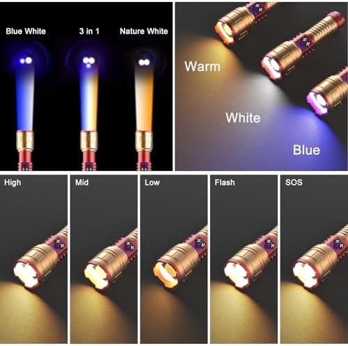 6-in-1 Reusable Flashlight