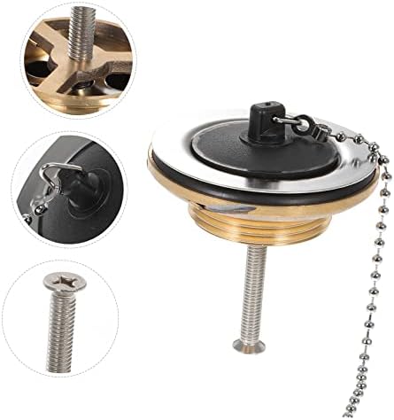 Angoily Copper Sink Bathtub Drain Stopper Durable Easy to Install