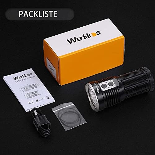 Powerful Rechargeable LED Flashlight