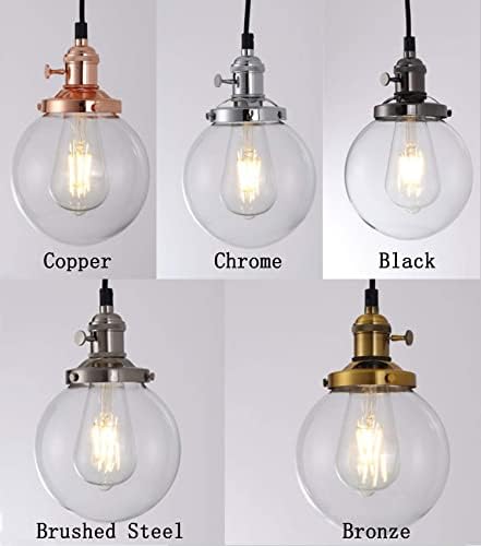 Sturdy Hang-Free 3-Light Copper Pendant for Exposure Style