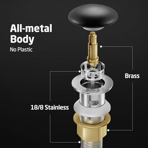 Overflow Sink Drain Stopper