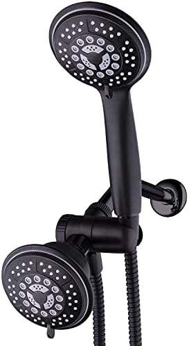 Stainless Steel 24-Setting Handheld Rain Shower Combo