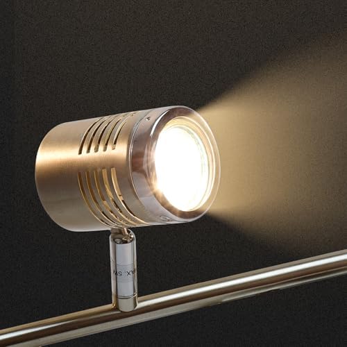 6-Piece 3000K Warm LED Track Lighting Fixtures