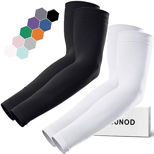GOUNOD Sun Protection Cooling Compression Arm Sleeves for Men