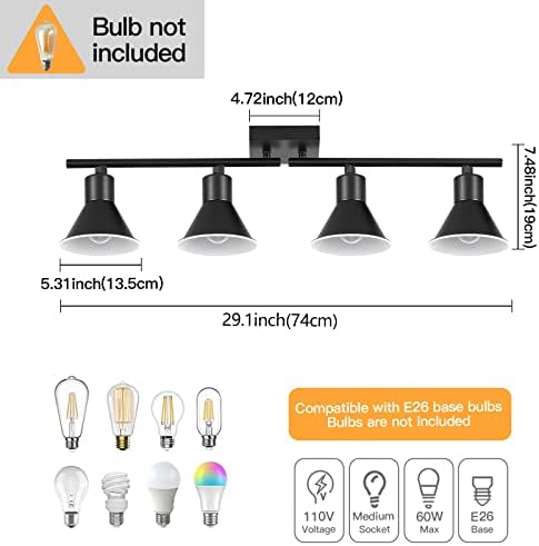 MUEOF Modern Track Ceiling Light