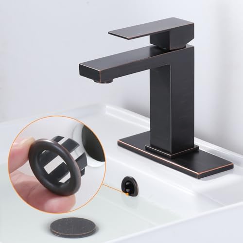 ARCORA Sink Overflow Ring Oil Rubbed Bronze 2 Pack