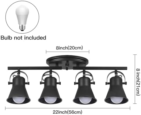 4-Light Track Lighting Kit