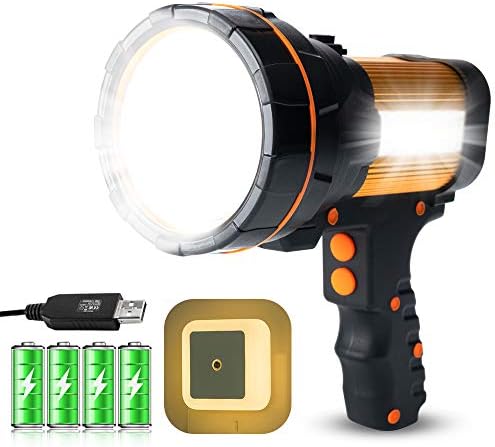 GEPROSMA Super Bright Rechargeable Spotlight