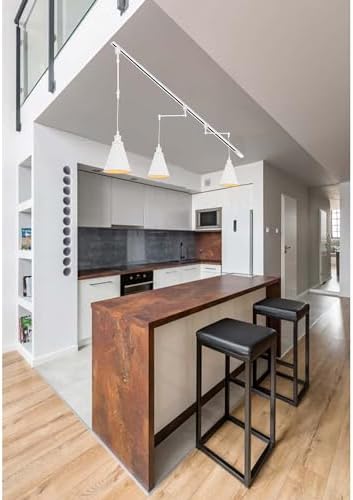 Adjustable Height J-Type Track Lighting