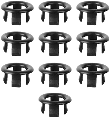 10x Basin Sink Overflow Cap Hole Insert Cap for Bathroom Hotel