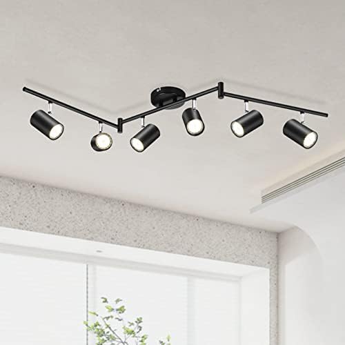 Modern 6-Light Track Lighting Kit