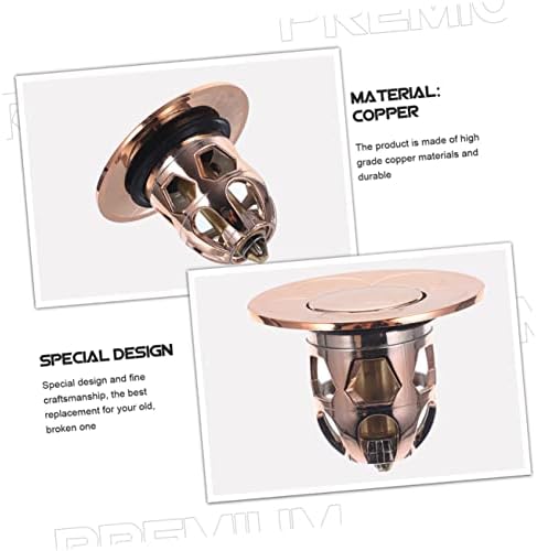 OSALADI Bath Plug Durable Copper Basin bathtub Stopper