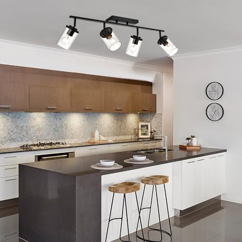 BONLICHT Rustic Industrial Ceiling Lighting Kit