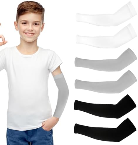 Kids UV Protection Arm Sleeves Cool and Thin