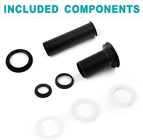 BESTILL Matte Black Vessel Sink Drain Stopper for Bathroom Fixtures