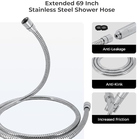 VANCOCO 9-Mode Boost Handheld Shower Head