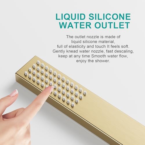 Adjustable Wall-Mounted Handheld Shower Head