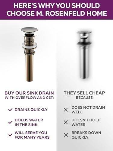 Oil Rubbed Bronze Pop Up Drain Without Overflow