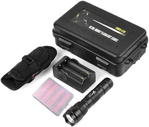 UltraFire WF-502B LED Flashlight with Holster