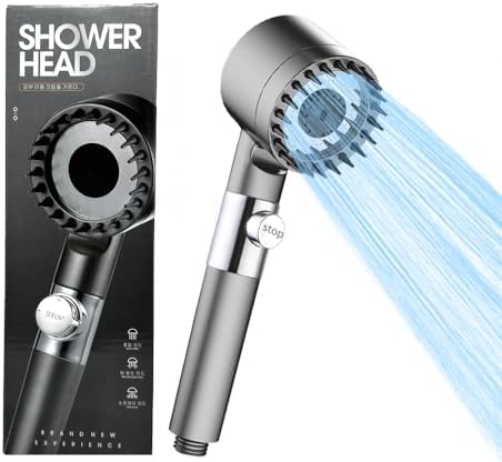 High-Pressure 3-Mode Handheld Shower Head
