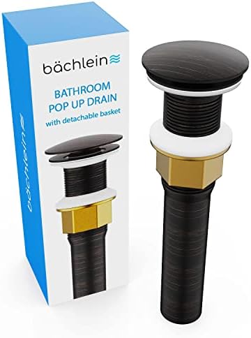 Bathroom Sink Drain Stopper w Pop Up - Oil Rubbed Bronze