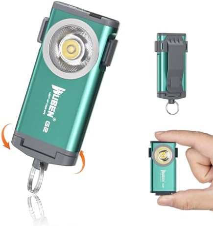 G2 Mini Flashlight Keychain Rechargeable 500 Lumens 5 Modes