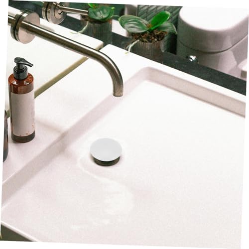DECOMELODY White Ceramic Sink Drain Filter